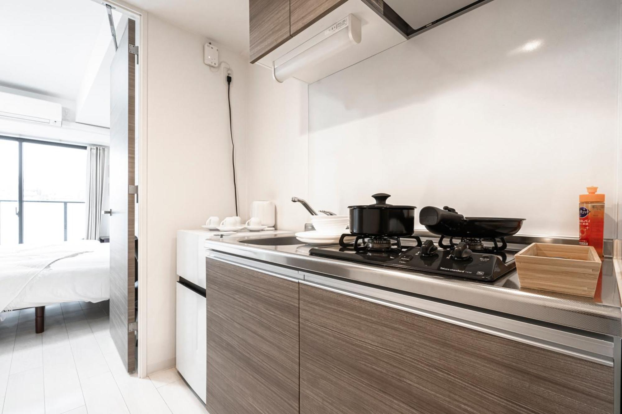 和悦 中之岛 Apartment Osaka Exterior foto