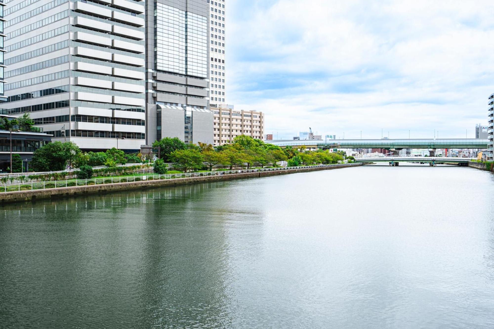 和悦 中之岛 Apartment Osaka Exterior foto